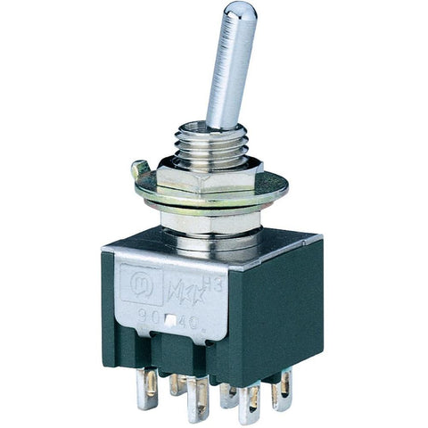 Marquardt 9040.0301 Toggle Switch, 3PST, On-On 30VdcVdc 4AA