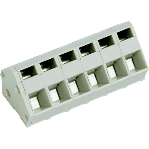 PTR 53000100001D, 10-Way PCB Spring Terminal Block 5.0mmmm 24AA