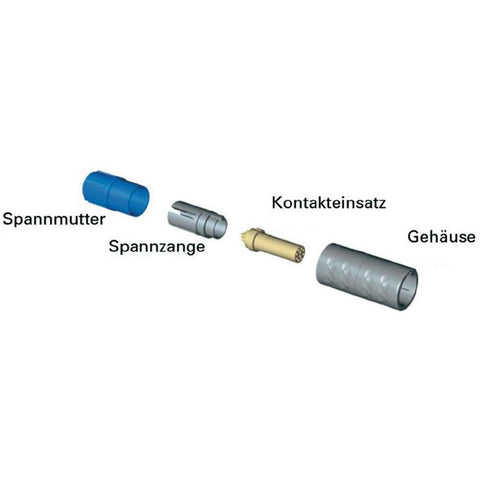 MEDI-SNAP round connector with push-pull lock Nominal current: