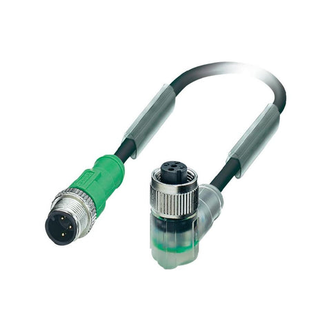 Sensor/actuator cable SAC-3P-M12MS/ 1,5-PUR/M12FR-2L Phoenix Co