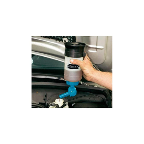 Hazet 4969-1/3 pneumatic brake fluid bleeder set