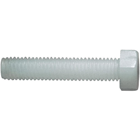 TOOLCRAFT Hexagonal screw DIN 933 Polyamide Plastic/polyamide M