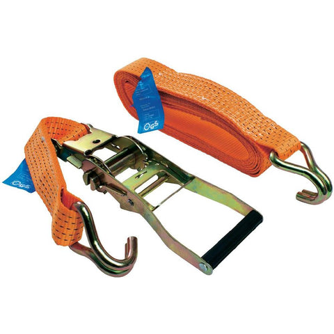 LAS 2tlg. Spanngurt mit Ratsche (L x W) 4 m x 50 mm 400 daN